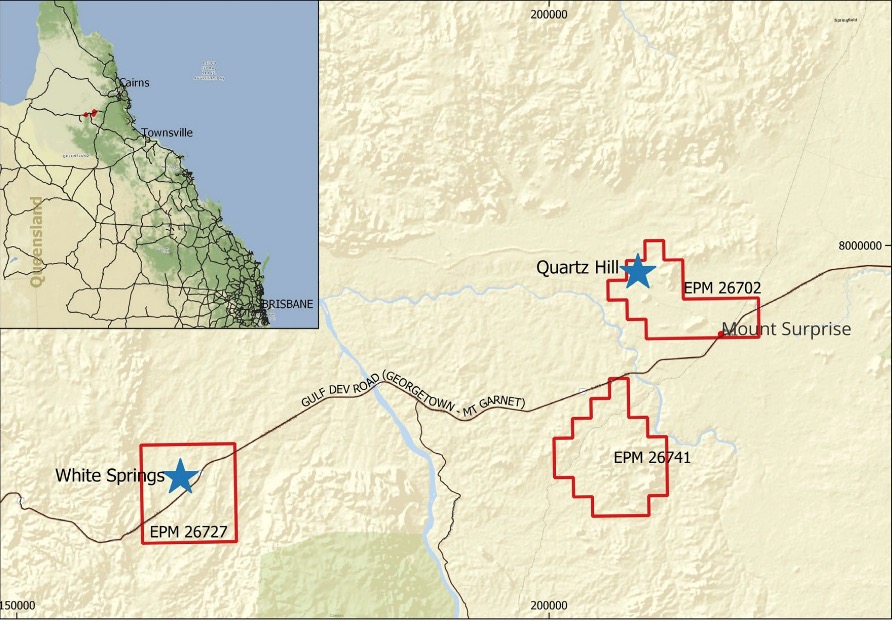 QLD Projects Map